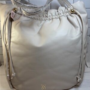 Victoria's Secret Cream Shoulder Bag